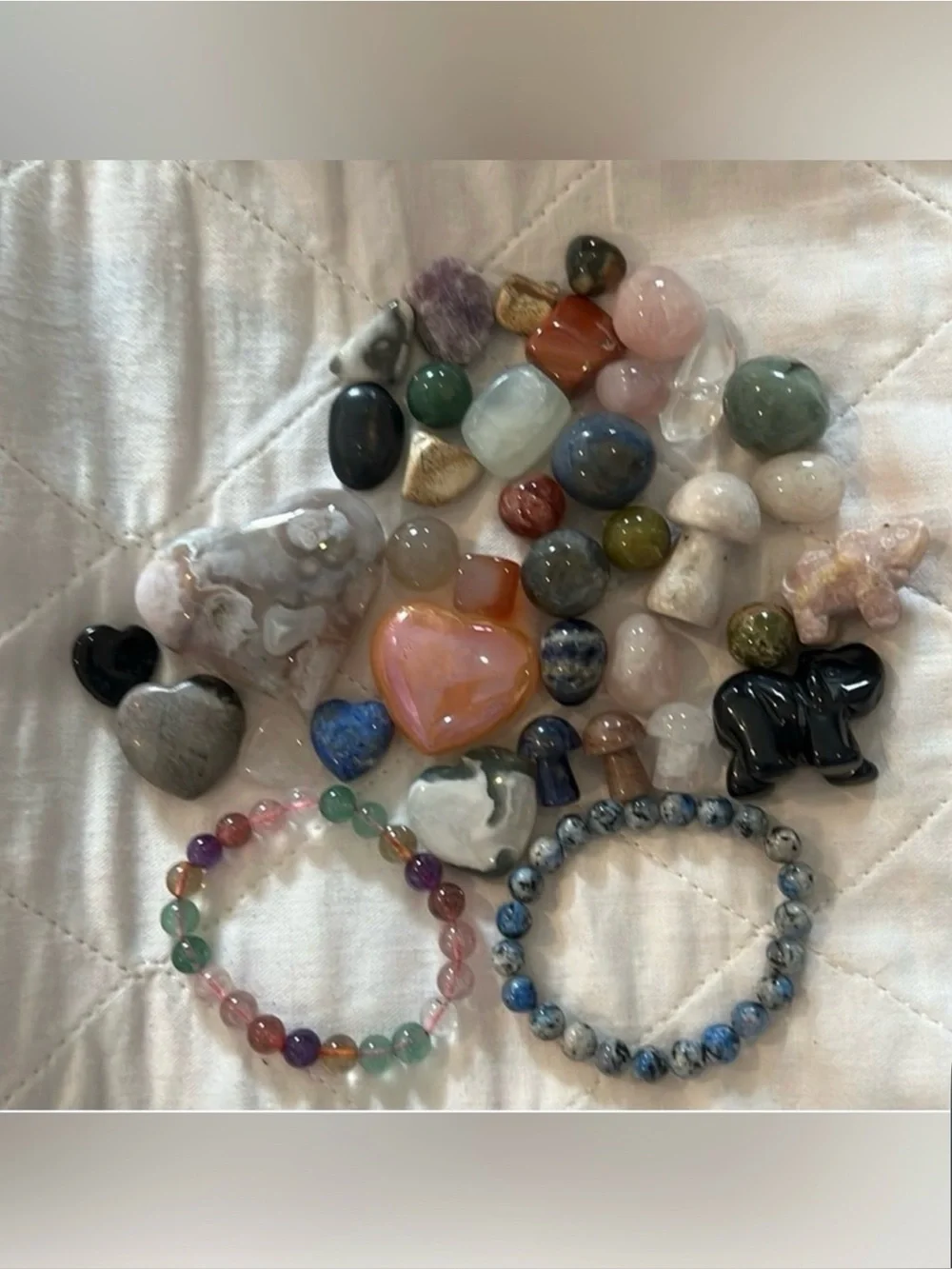 Huge Mystery Crystal Gemstone At Least 1Lb Scoop NWOT